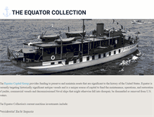 Tablet Screenshot of equatorcollection.com